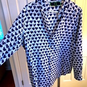 C wonder tunic with hearts!
